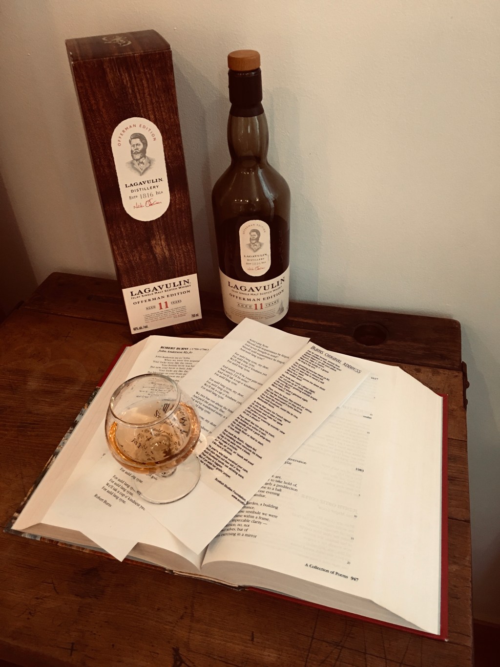 Robert Burns Night, Lagavulin 11 Year, Nick Offerman&nbsp;Edition